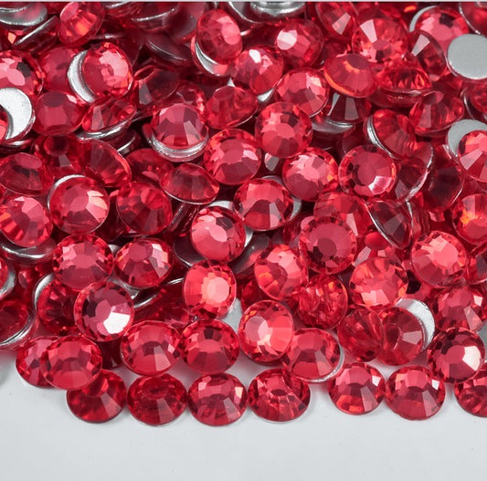 Candy Apple - Glass Flatback Rhinestones