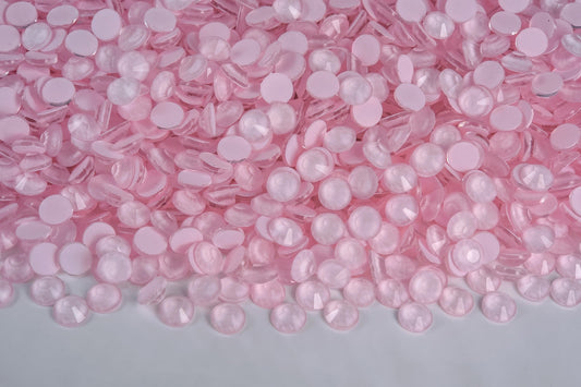 Neon Baby Pink - Glass Flatback Rhinestones