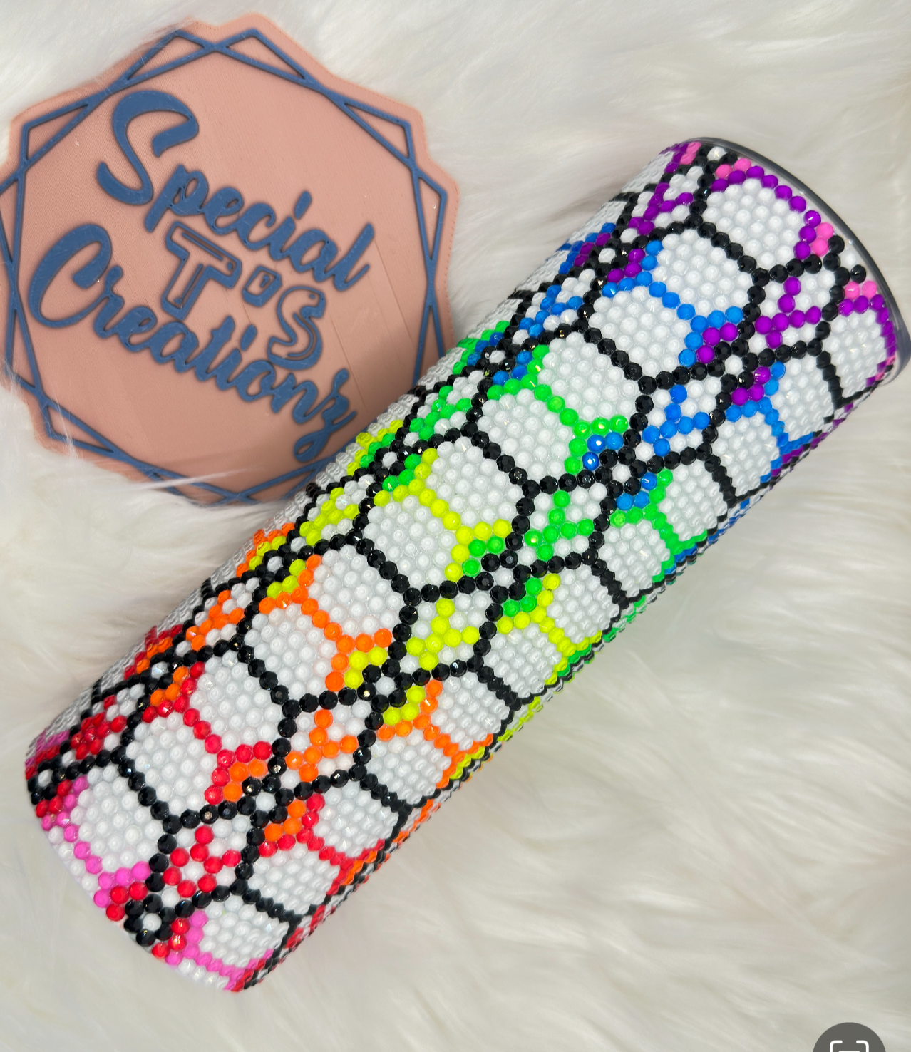 Tumbler Template - Rainbow Delight *Digital File*