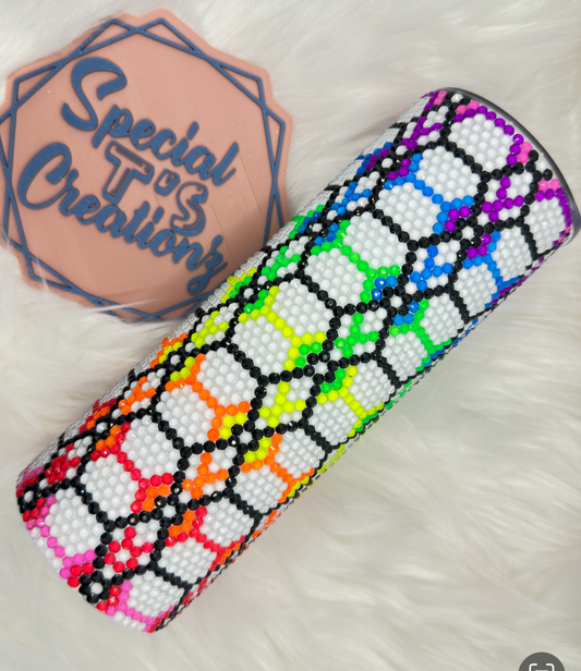 Tumbler Template - Rainbow Delight *Digital File*