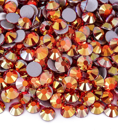 Fire Phoenix - Glass Flatback Rhinestones